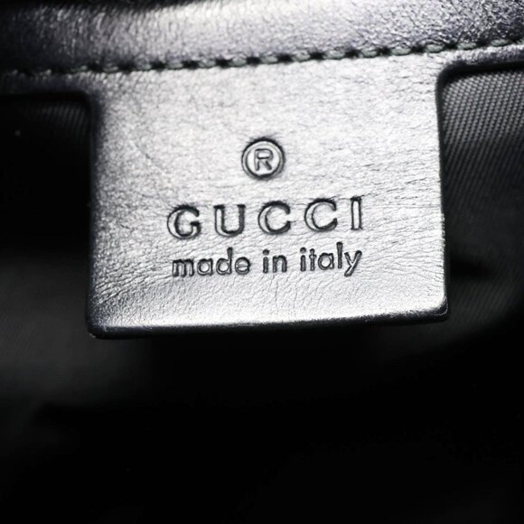 Gucci  L'Aveugle Par Amour Embroidered Techno Web Canvas Backpack Black - Picture 11 of 12